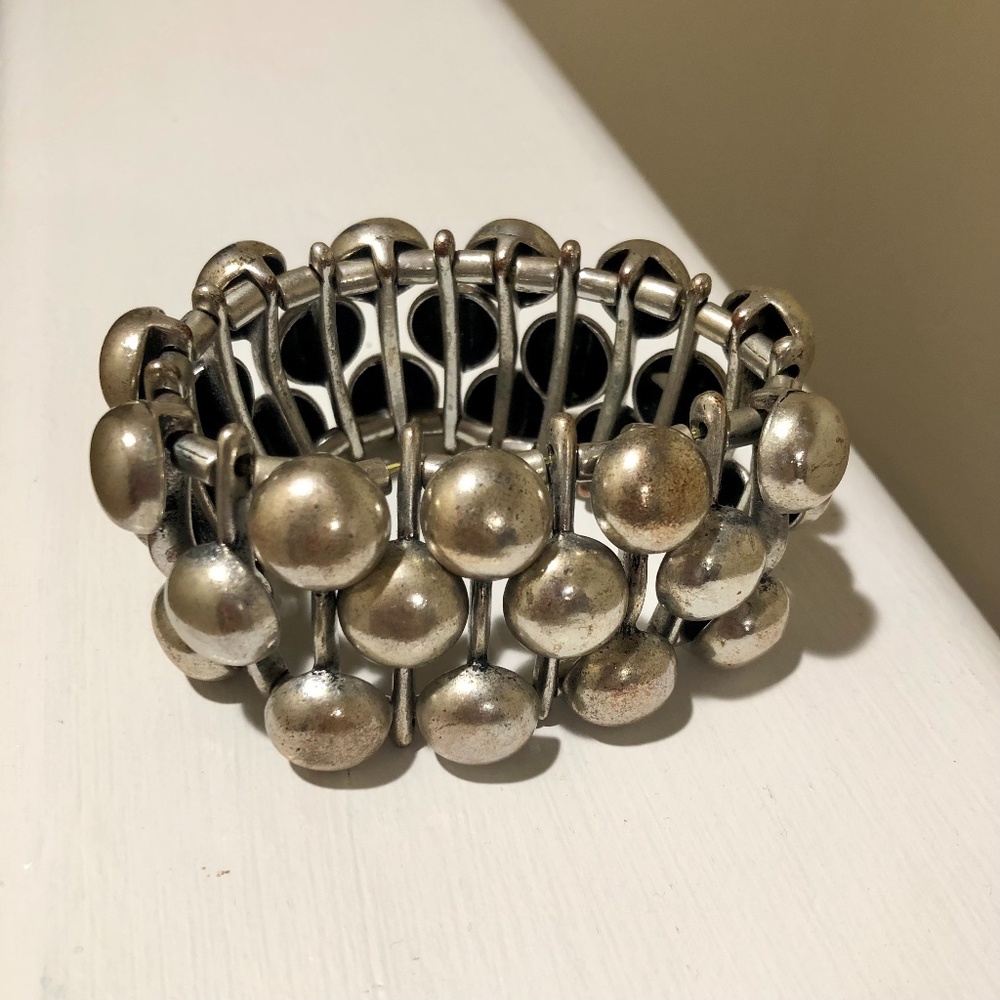 Metallic Costume Jewelry Bracelet